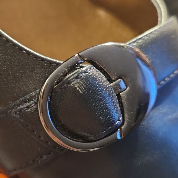 Naturalizer Shoes Leather Navy Blue Womens Size 7M - Picture 14 of 14